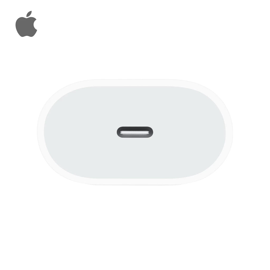 Carregador Original Apple USB-C 20W – Fonte Rápida para iPhone e iPad – Lacrado
