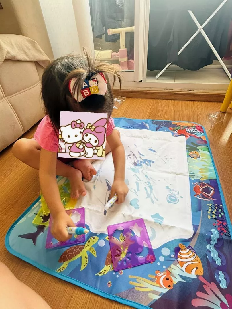 Foto do tapete de desenho enviada em avaliações 4