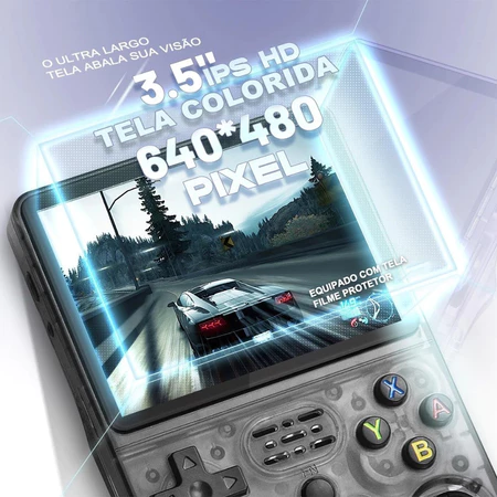 Tela IPS HD de 3.5 polegadas 640x480