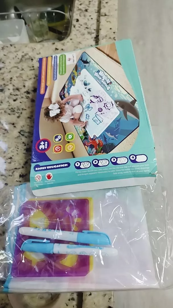 Foto do tapete de desenho enviada em avaliações 1