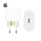 Carregador Original Apple USB-C 20W – Fonte Rápida para iPhone e iPad – Lacrado